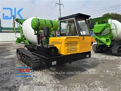5m³ band-monterad cementblandarbil