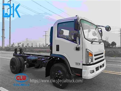 Dongfeng 4x4 högerstyrt-chassi