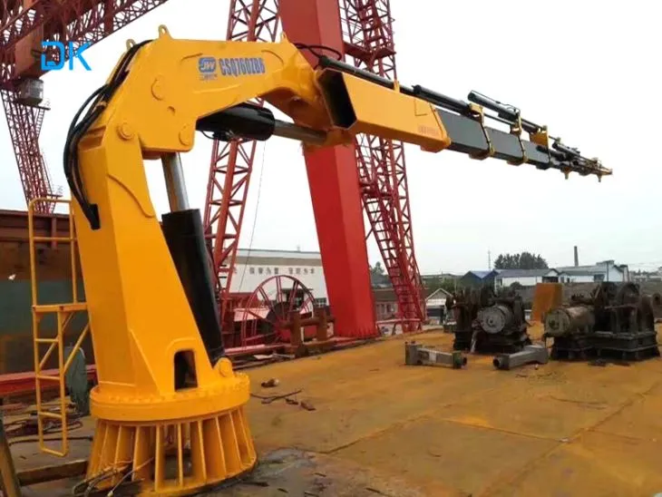 Marine Straight Boom Crane